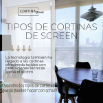 TIPOS DE CORTINAS CON TEJIDO SCREEN