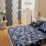 Cortinas verticales con formas para decorar a lo grande